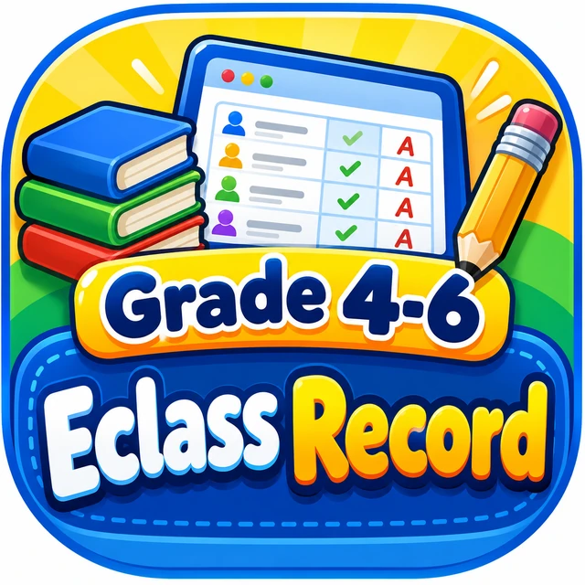 Grades 4–6 E-Class Record icon